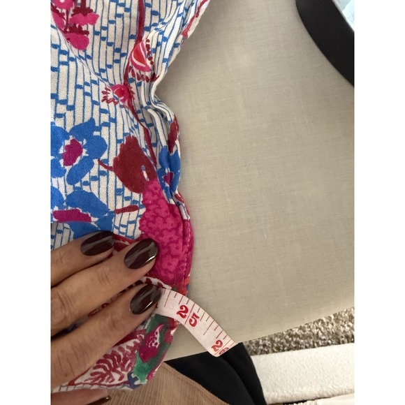 Zara Boho Crochet Floral Peasant Top XL Puff Sleeve Lace Trim Festival Blouse - Picture 7 of 10